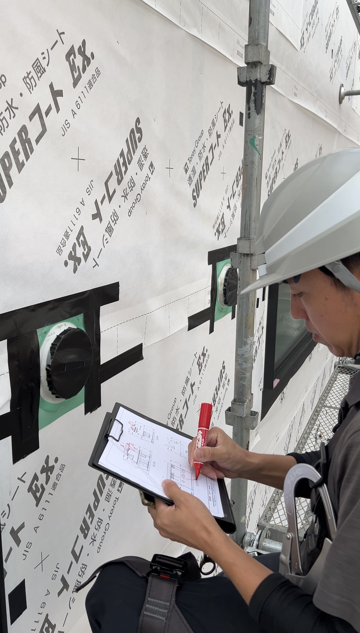 第三者検査で確認する防水処理の施工部位