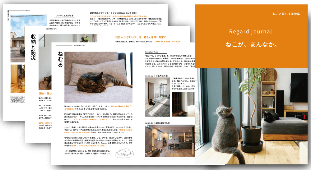 ねこが、まんなか。資料イメージ