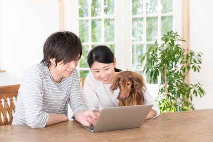 愛犬と暮らすリビングのインテリア 注文住宅で実現出来る犬の暮らし 東京都の注文住宅ならリガードへ