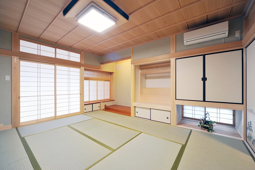 和室にはこんな天井を 和室におすすめな天井の種類 東京都の注文住宅ならリガードへ